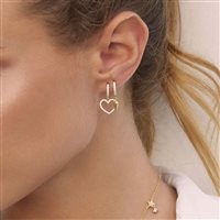 Orecchini Rue des Mille Donna Stardust Double in Argento Zirconia ORZ-FATRCUO - ORZ-FATRCUO